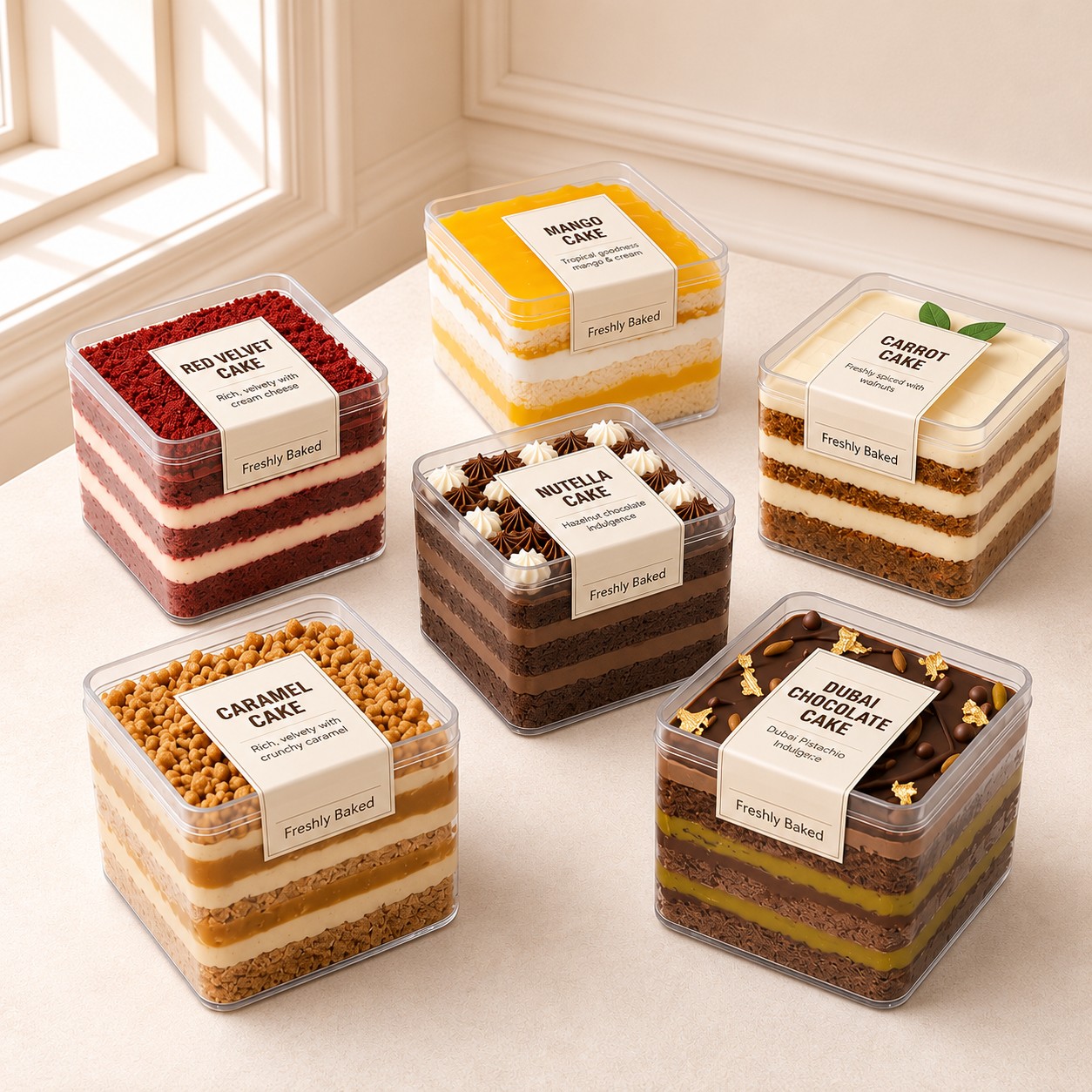 Cake Tubs