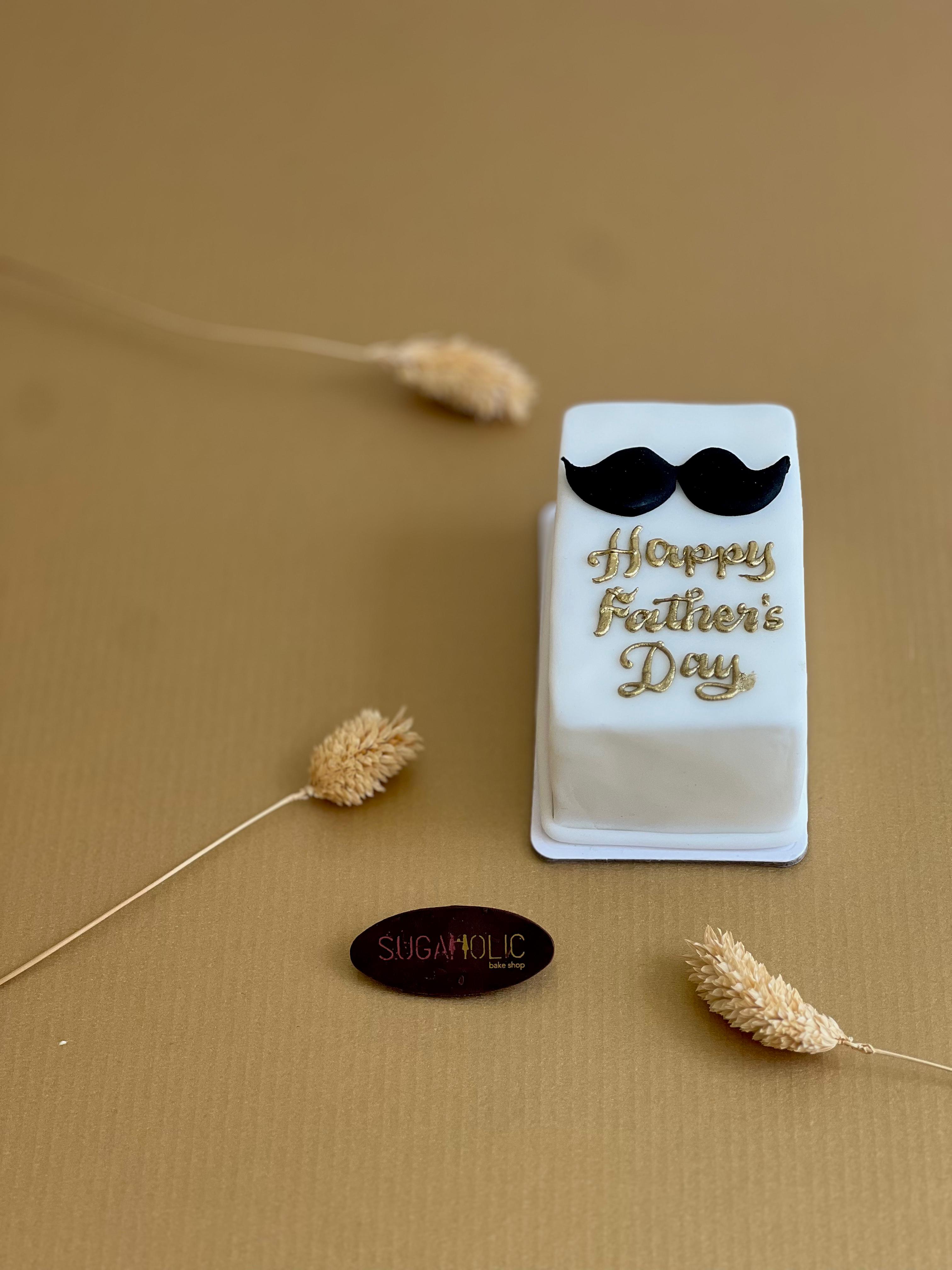 Happy Father's Day Fondant Pastry