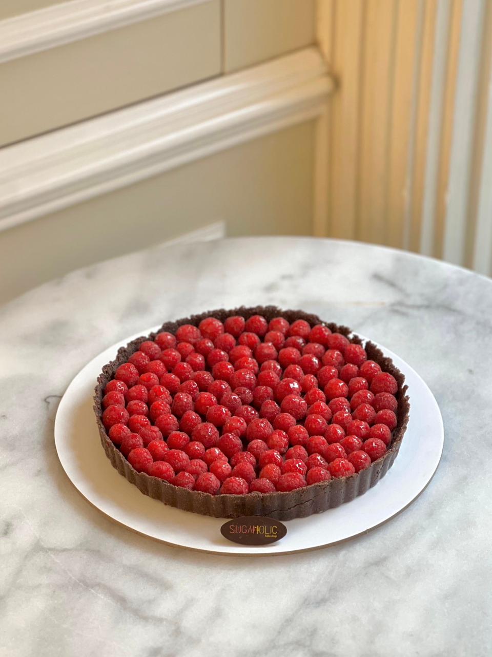 Raspberry Vegan and Gluten Free Tart
