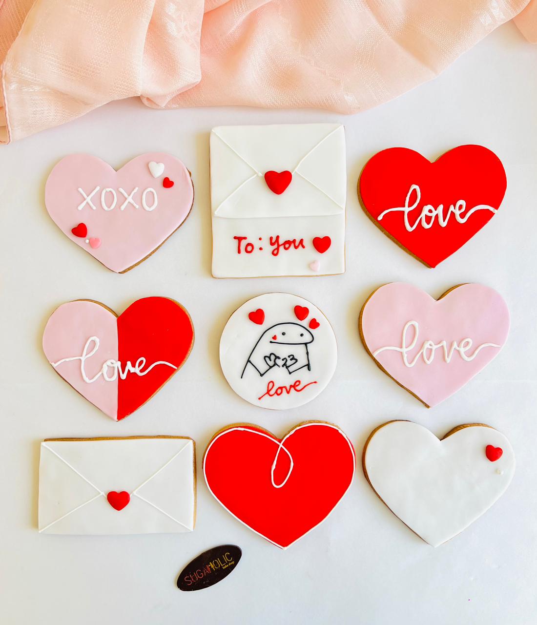 Fancy Valentines Cookie ( per piece )