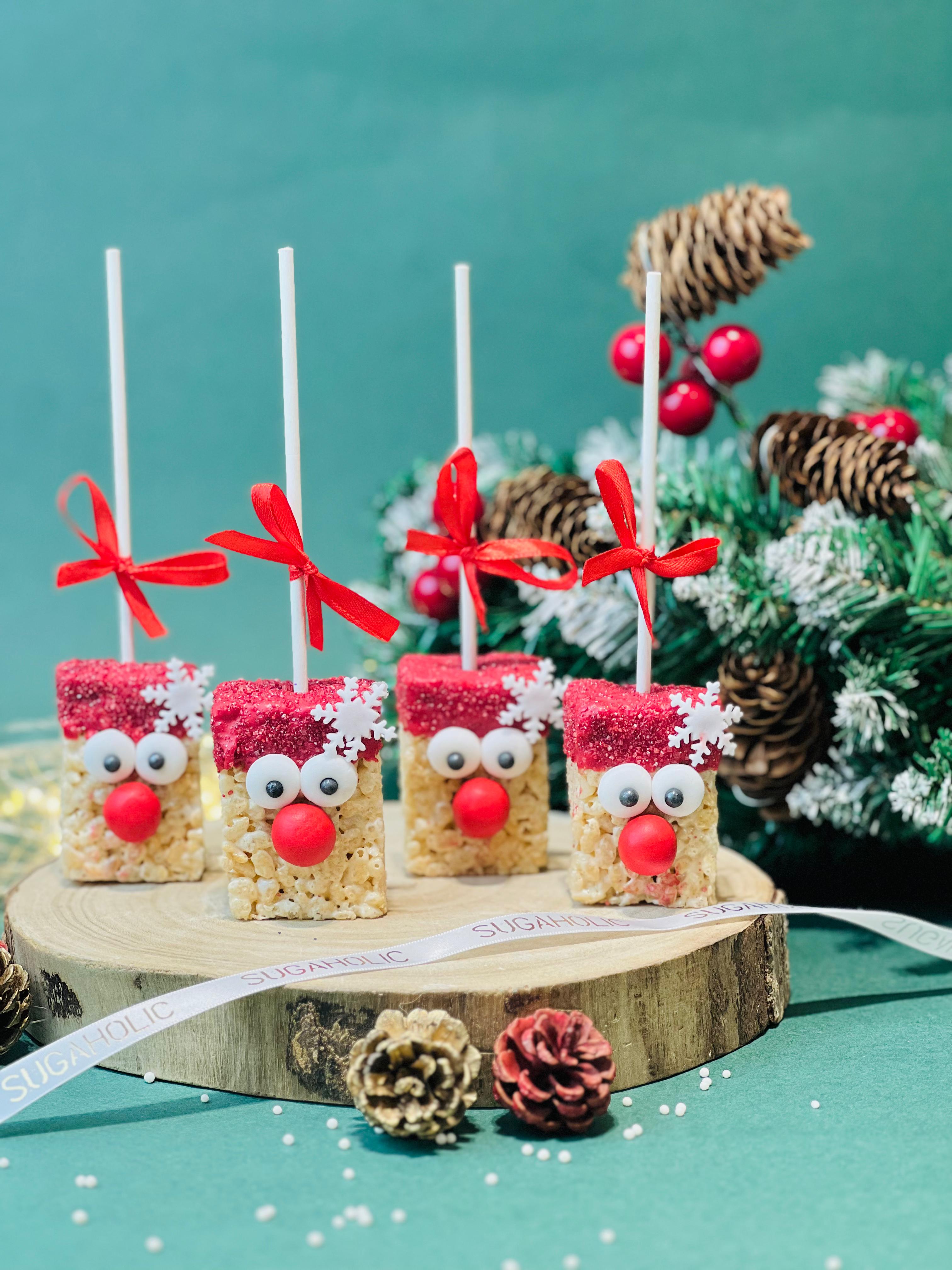 Raindeer Upside Down Rice Krispies ( Per piece)