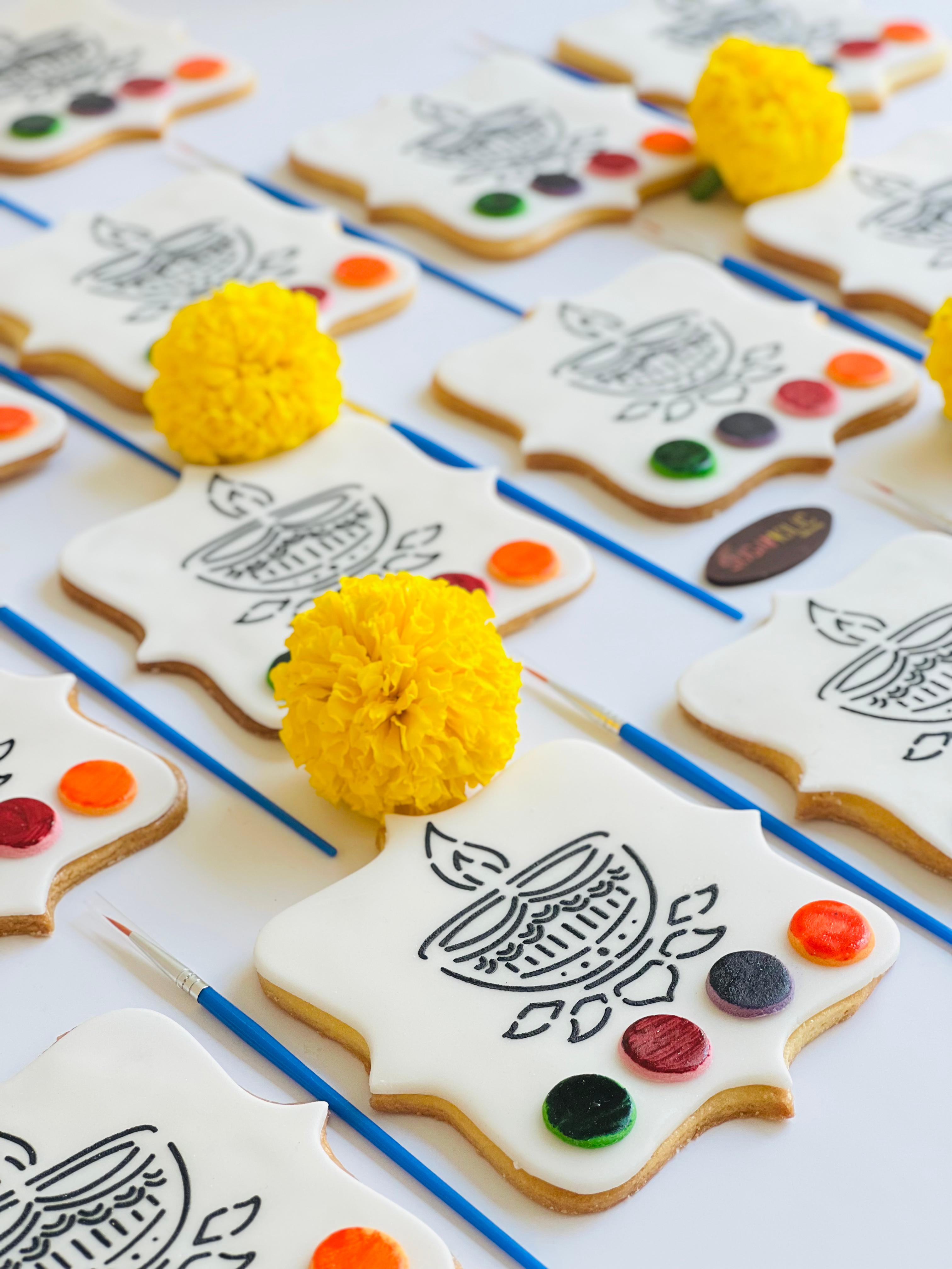 Diwali DIY Diya Cookies 