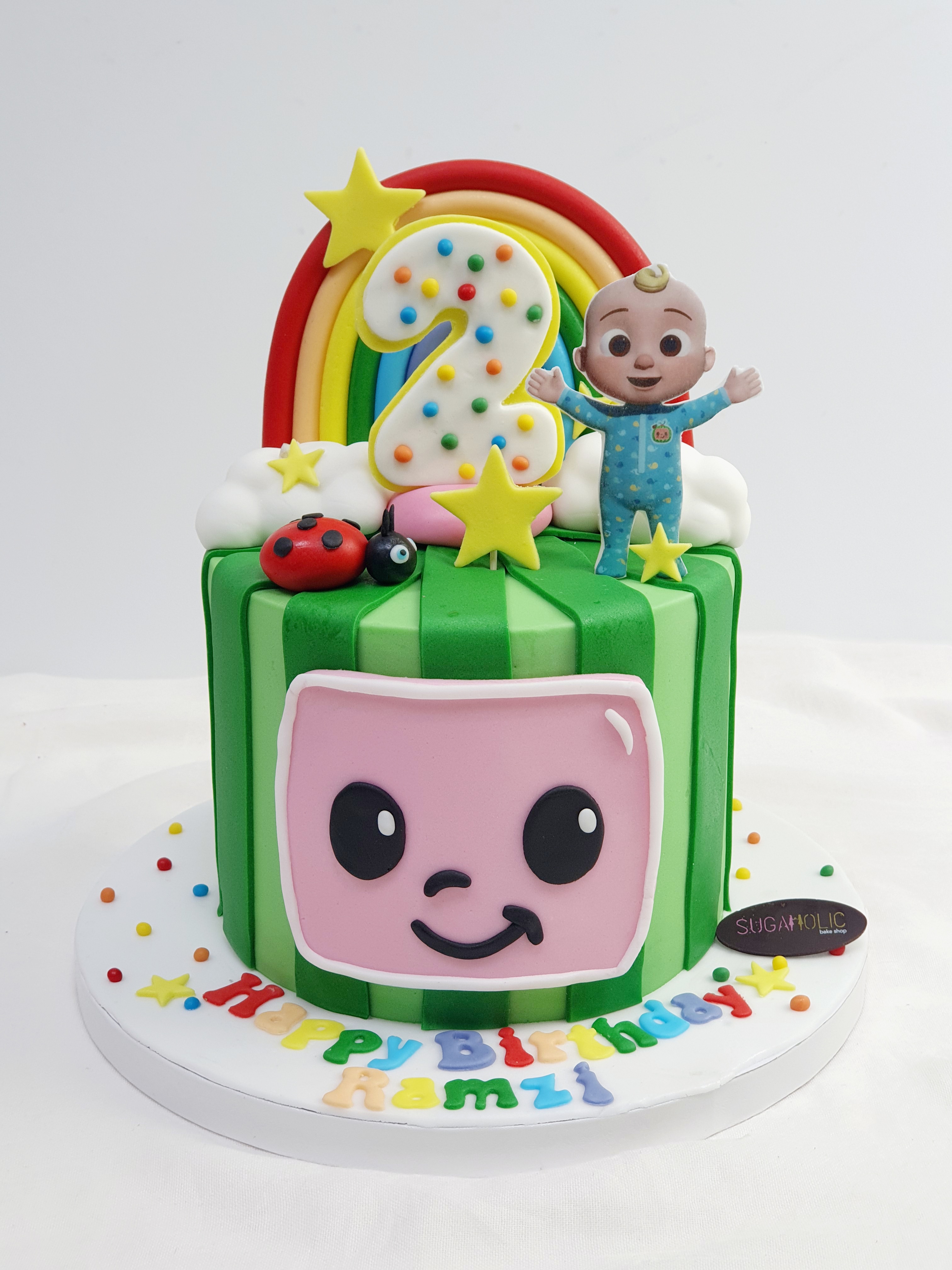 CocoMelon Cake 03
