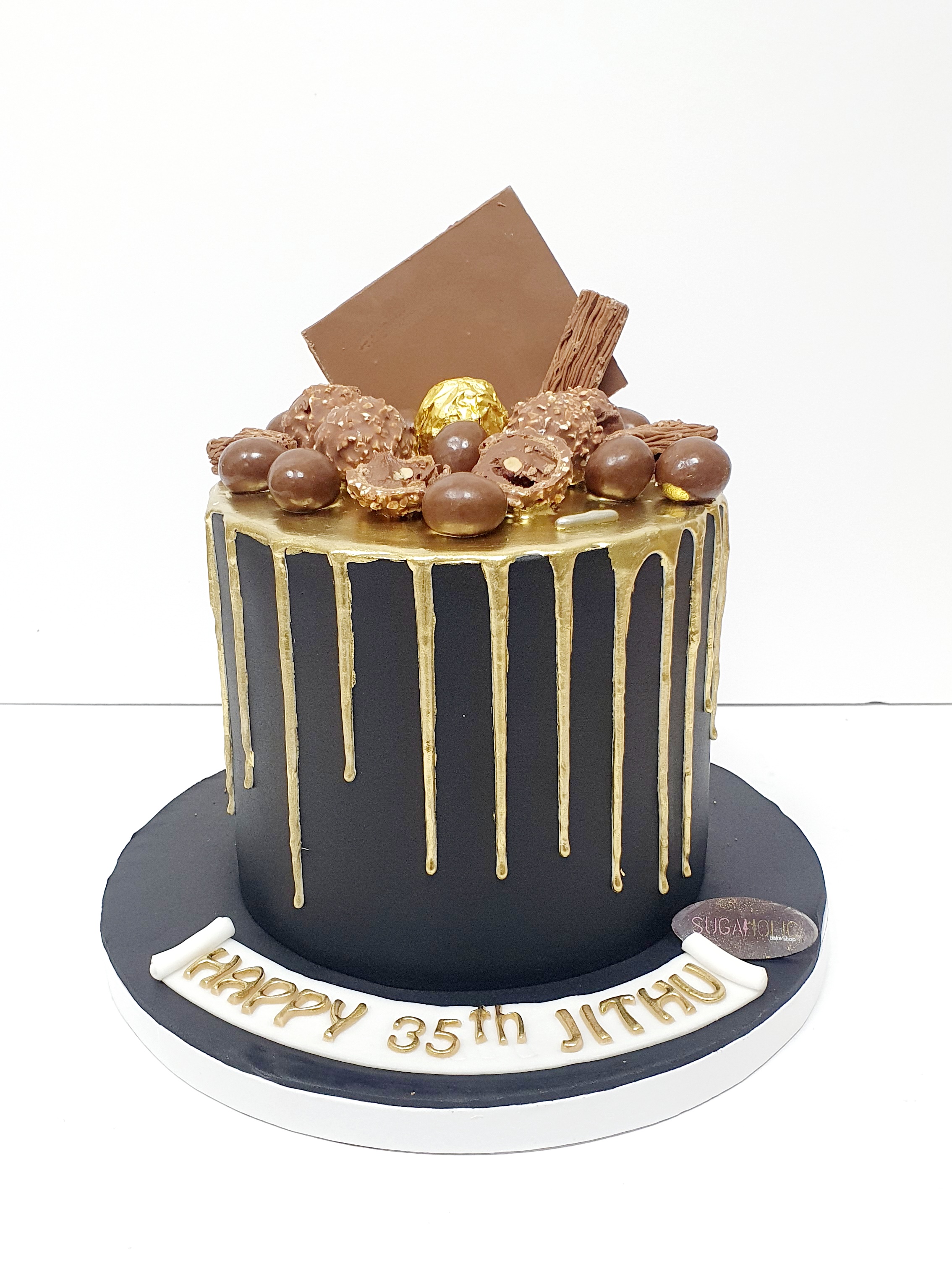 Chocolate Overload with Dripping Cake