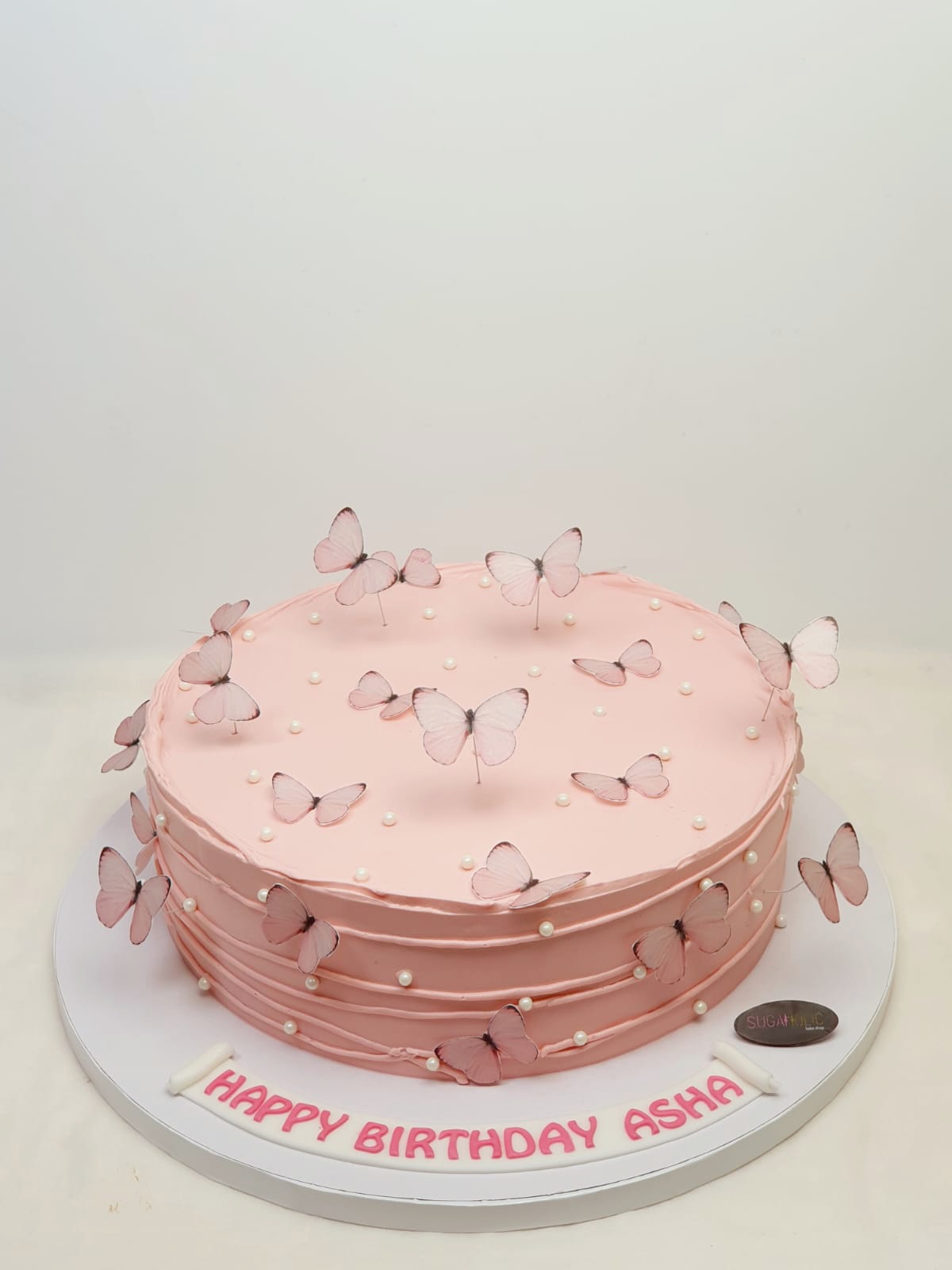 Flat Butterfly Cake 