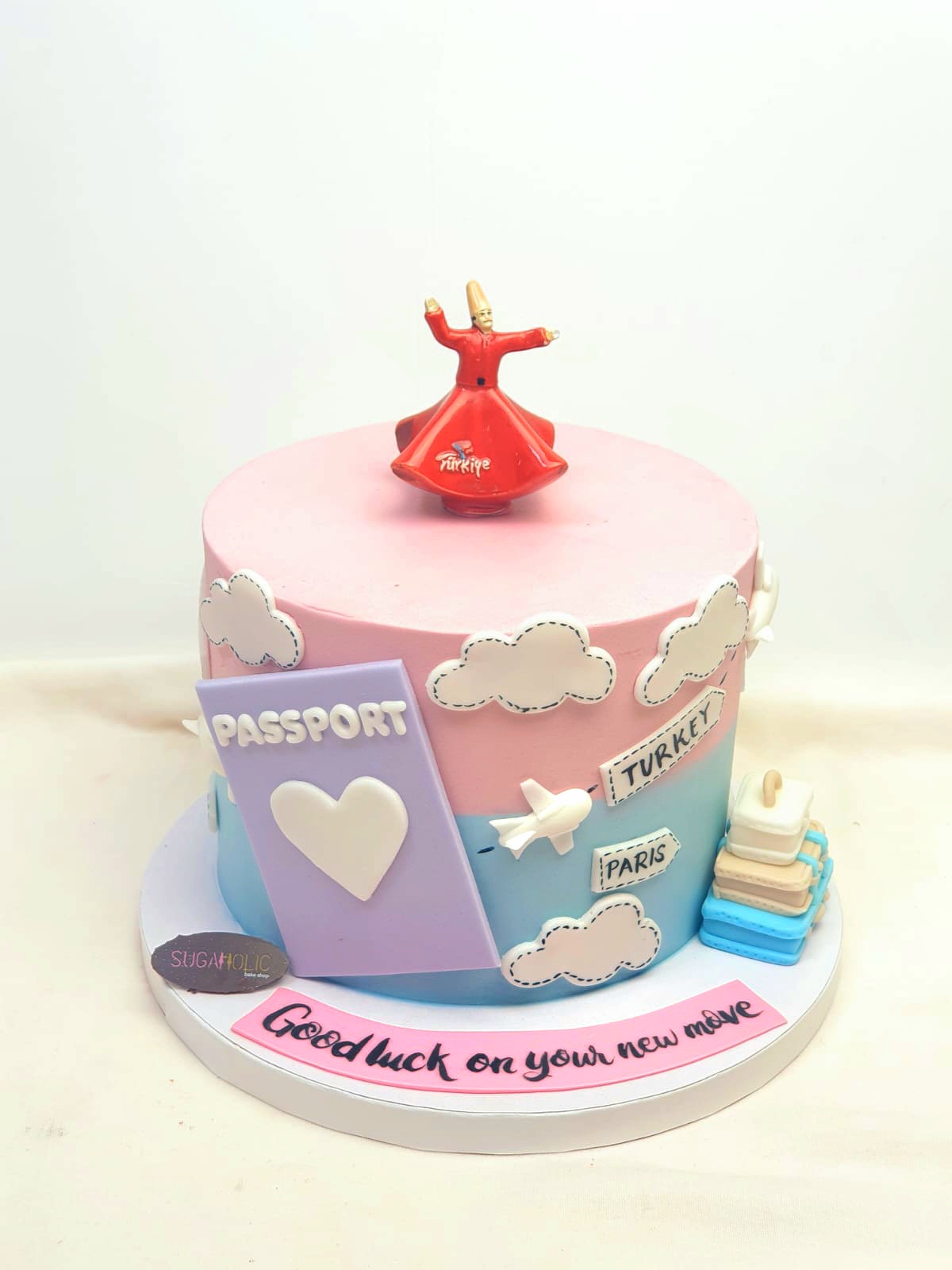 Bon Voyage Cake