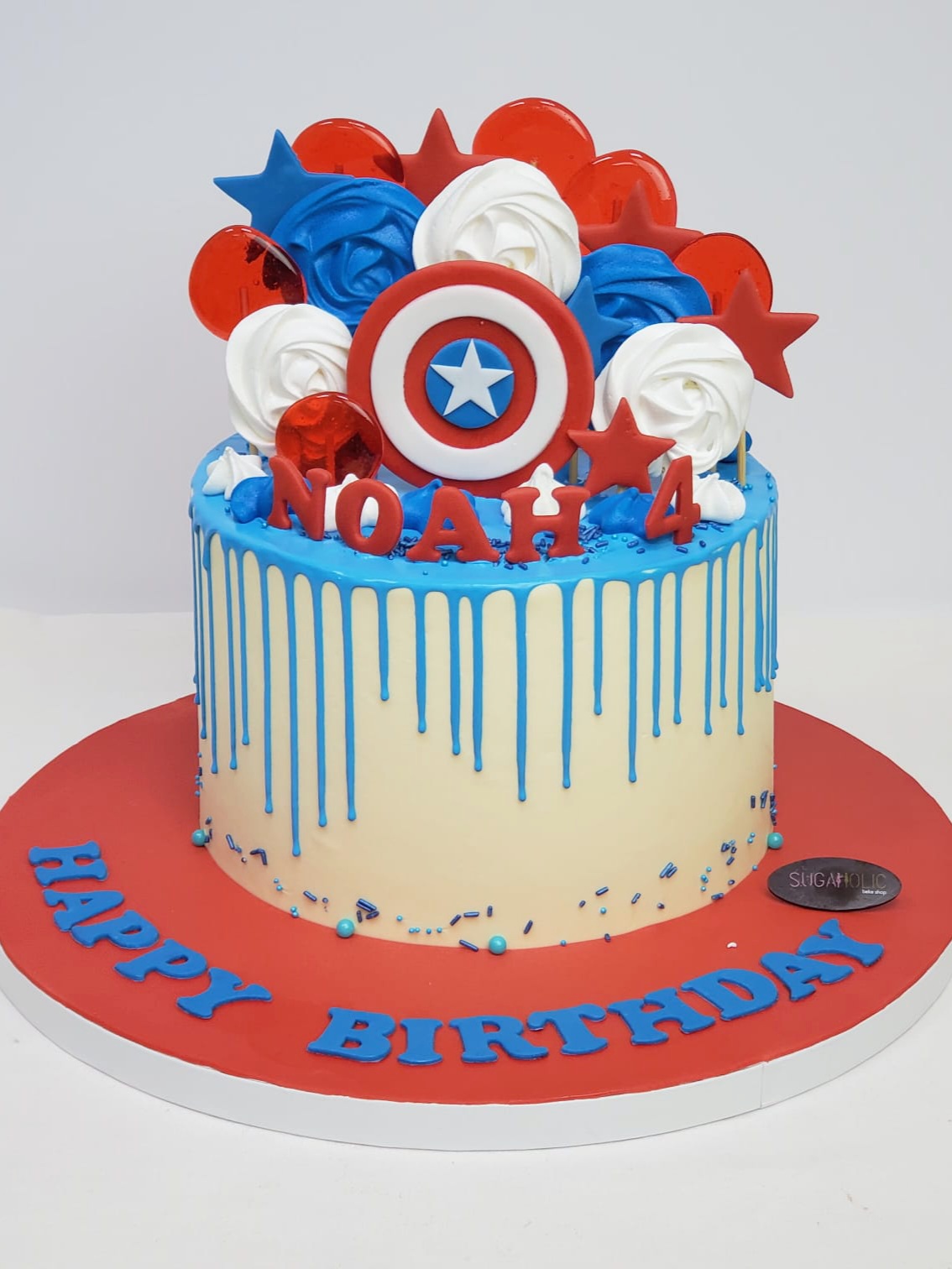 Captain America Cake
