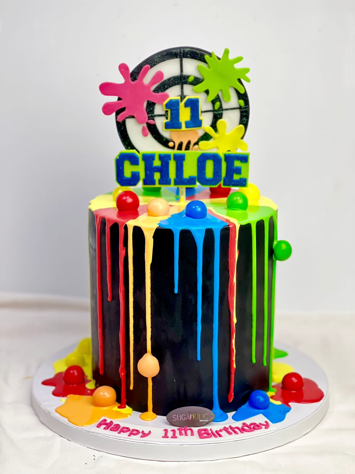Paintball Cake