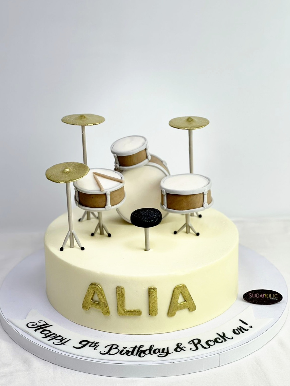 Drum Set Cake