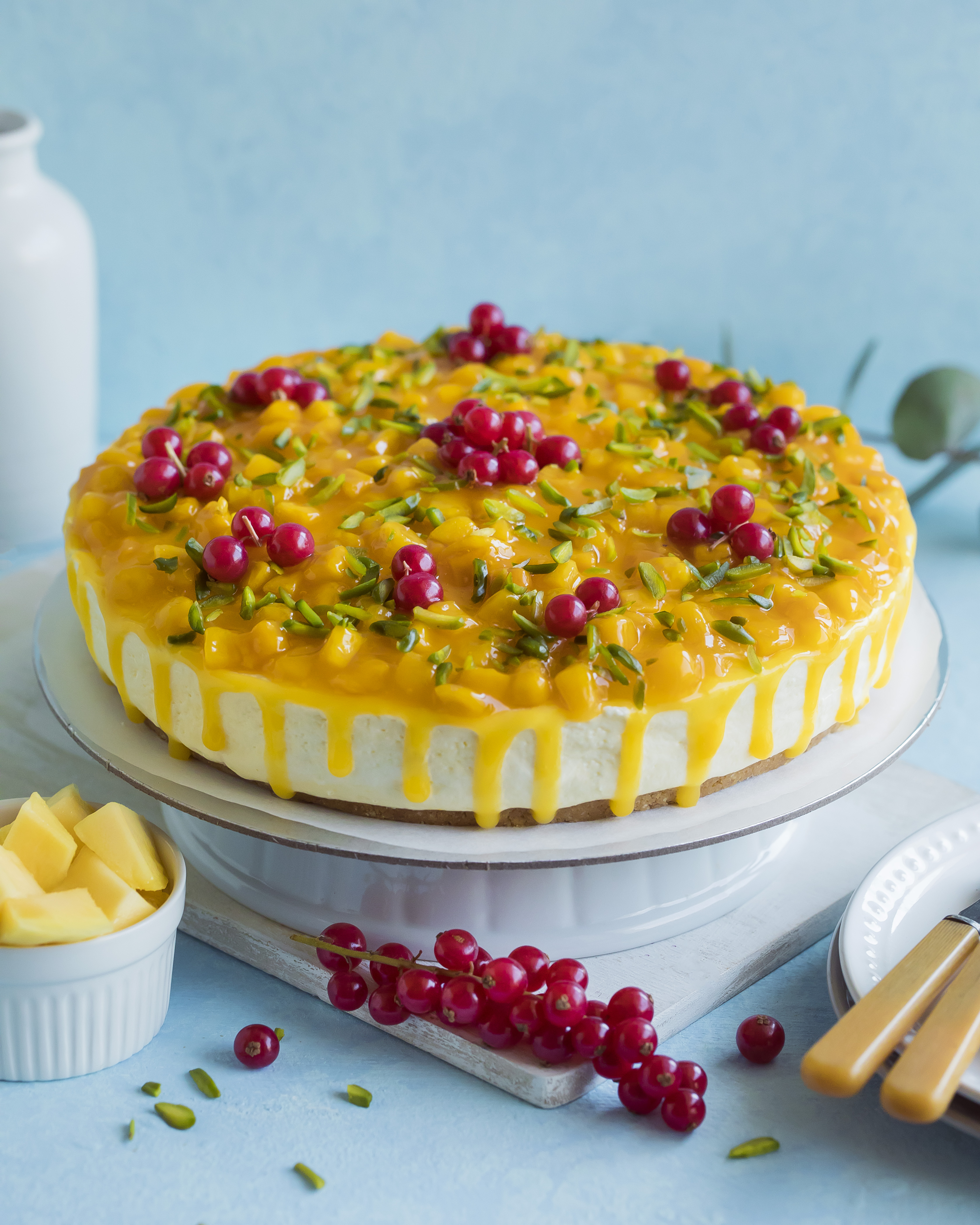 Mango Cheesecake 