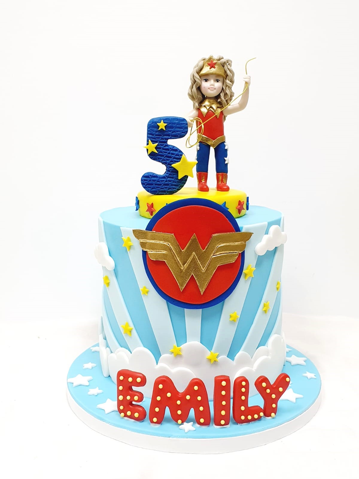 Wonderwoman Cake 