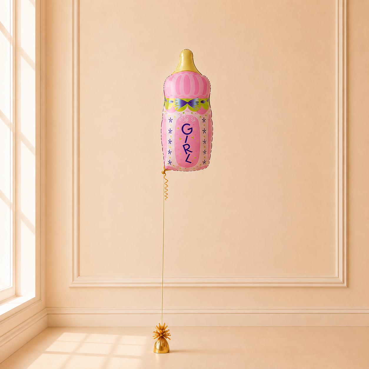 Girl Bottle Balloon